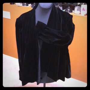 Vintage swing velvet dress jacket